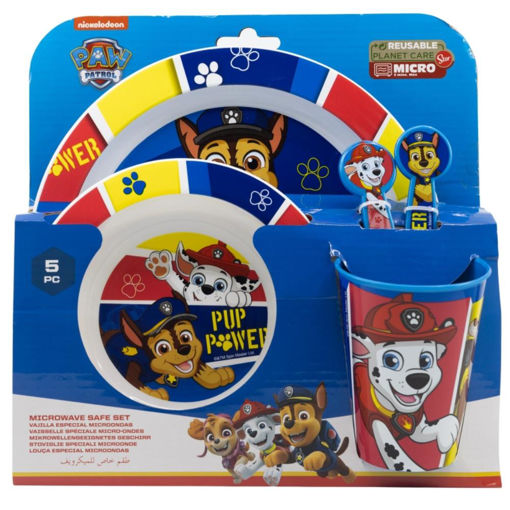 Picture of PAW PATROL 5 PIECE DINNER SET